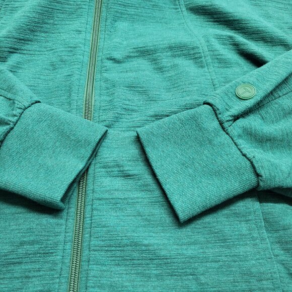 T by Talbots Hoodie Sweatshirt Womens Medium Full Zip Long Sleeve Modal Blend - Picture 8 of 15